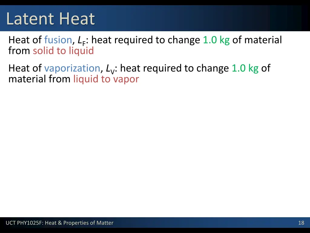 latent heat 1