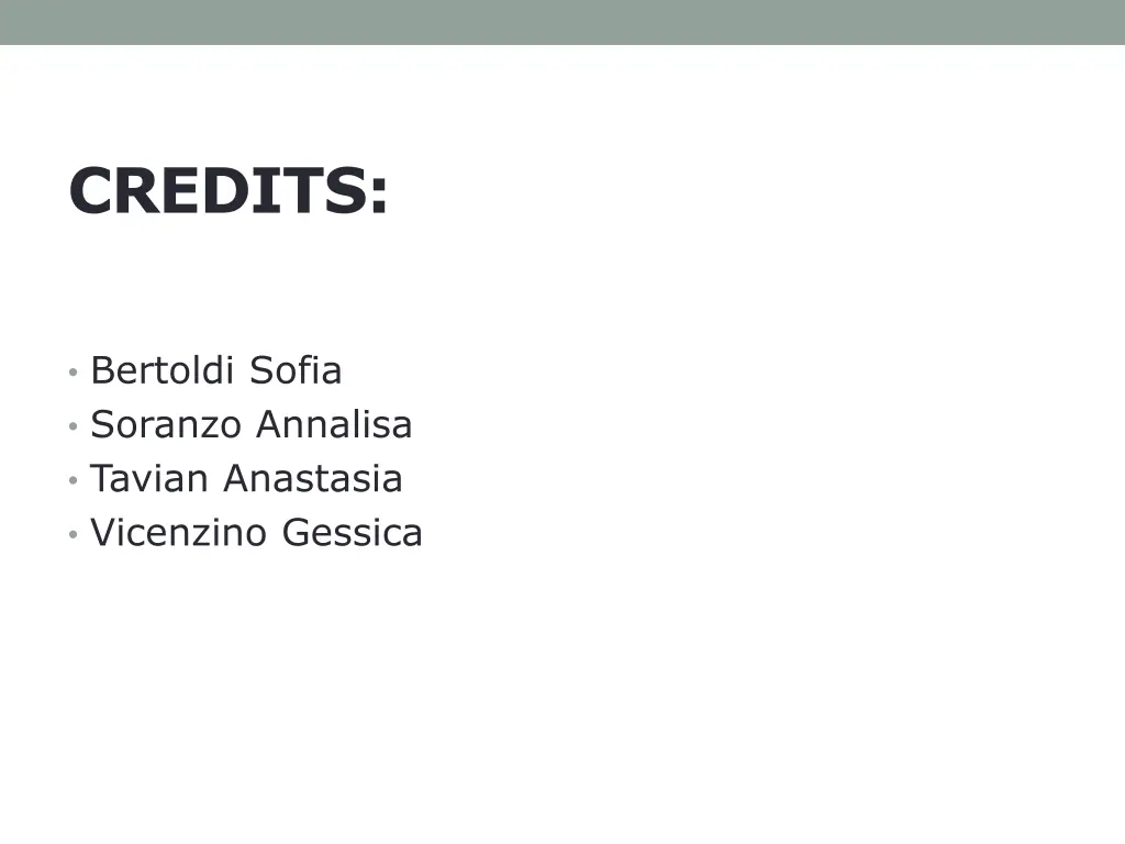 credits