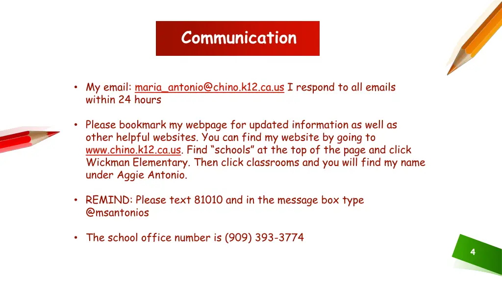 communication