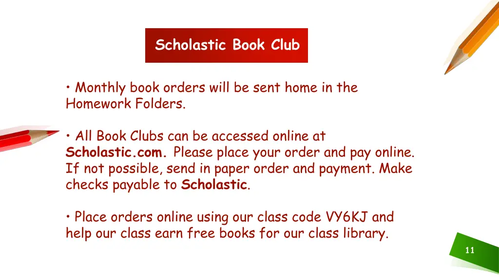scholastic book club