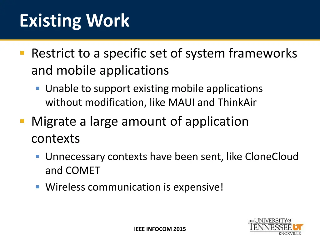 existing work