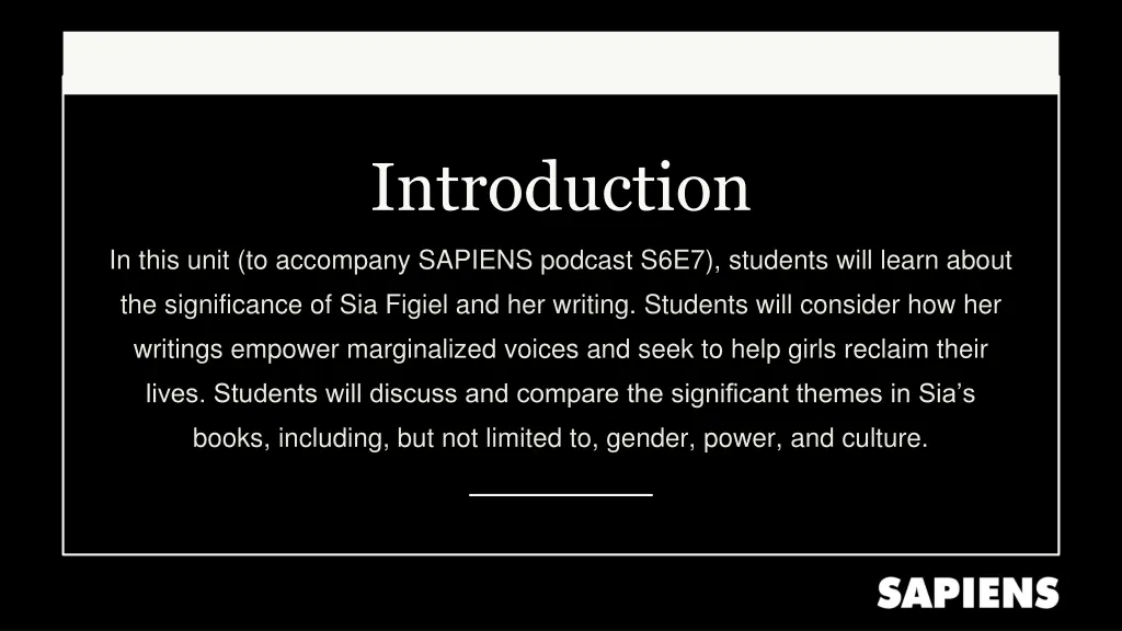 introduction