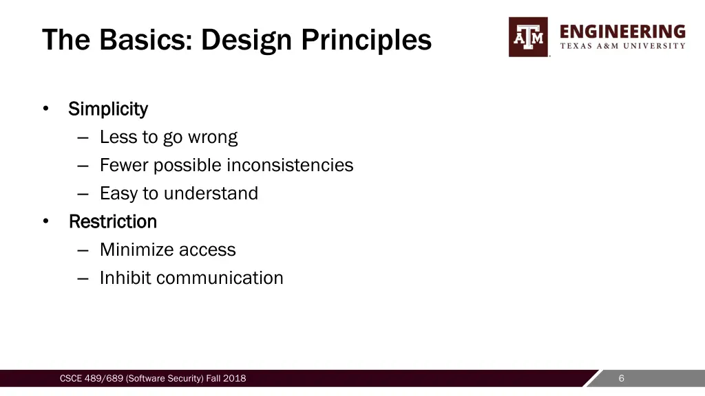 the basics design principles