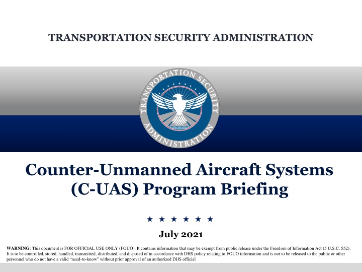 transportation security administration