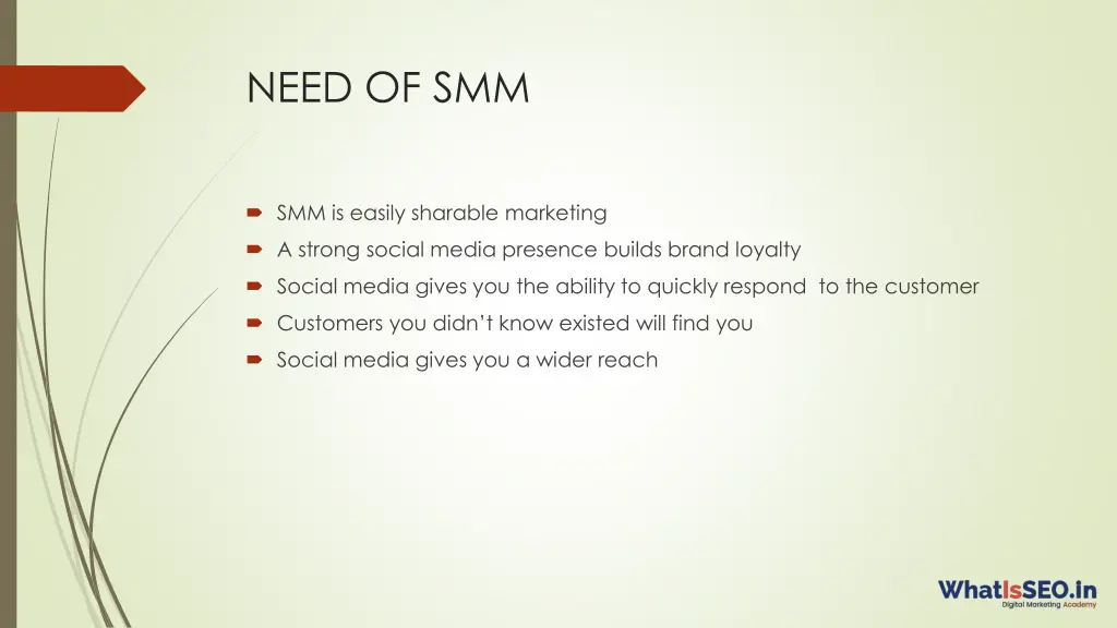 need of smm