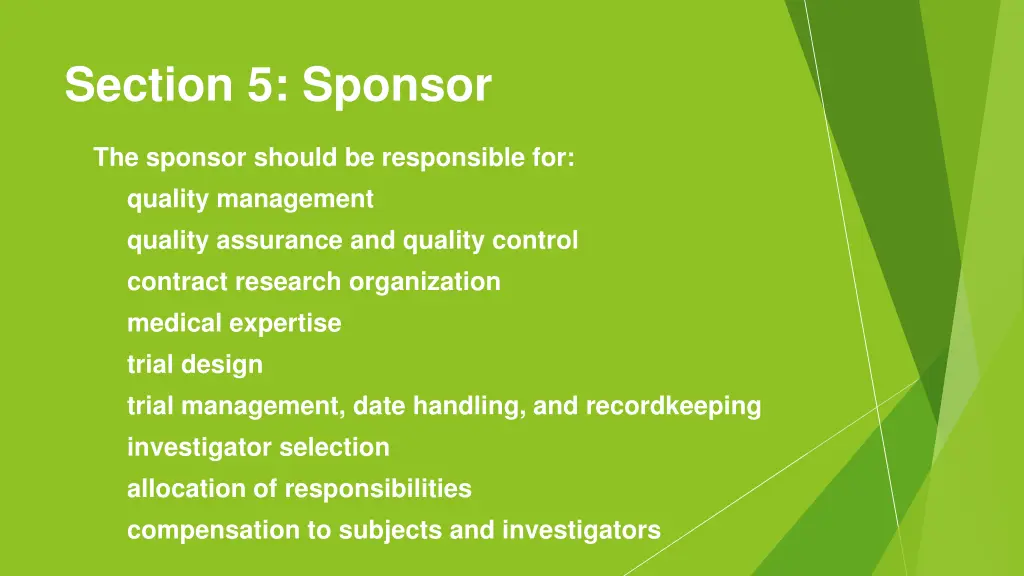 section 5 sponsor