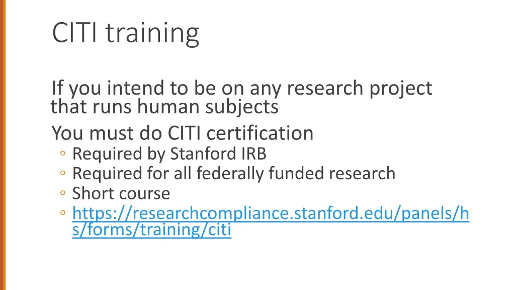citi training