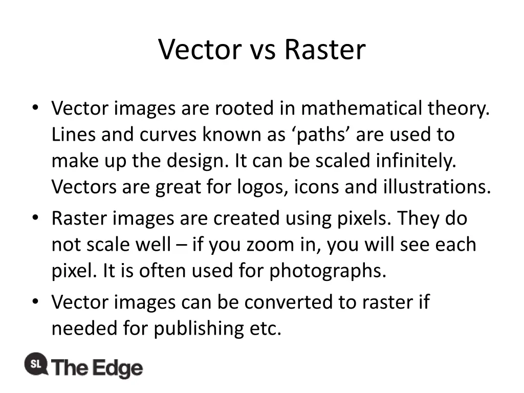 vector vs raster