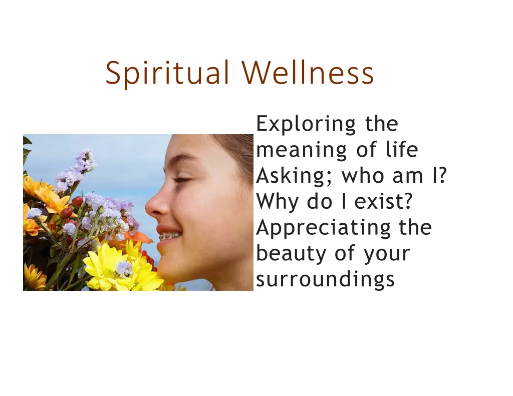spiritual wellness