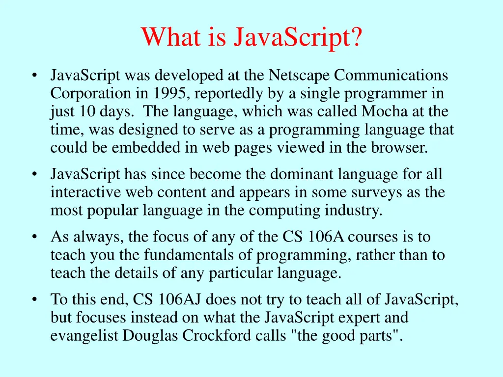 what is javascript