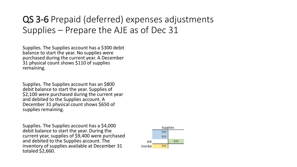 qs 3 qs 3 6 6 prepaid deferred expenses 2