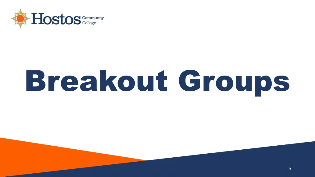 breakout groups