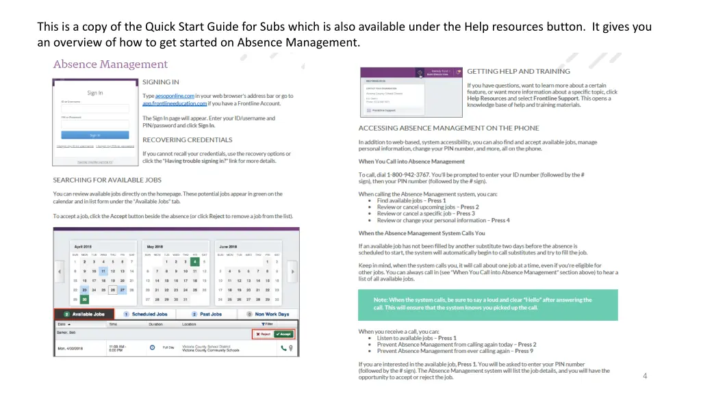 this is a copy of the quick start guide for subs