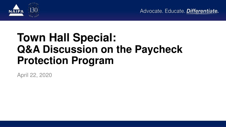 town hall special q a discussion on the paycheck