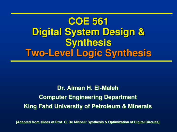 coe 561