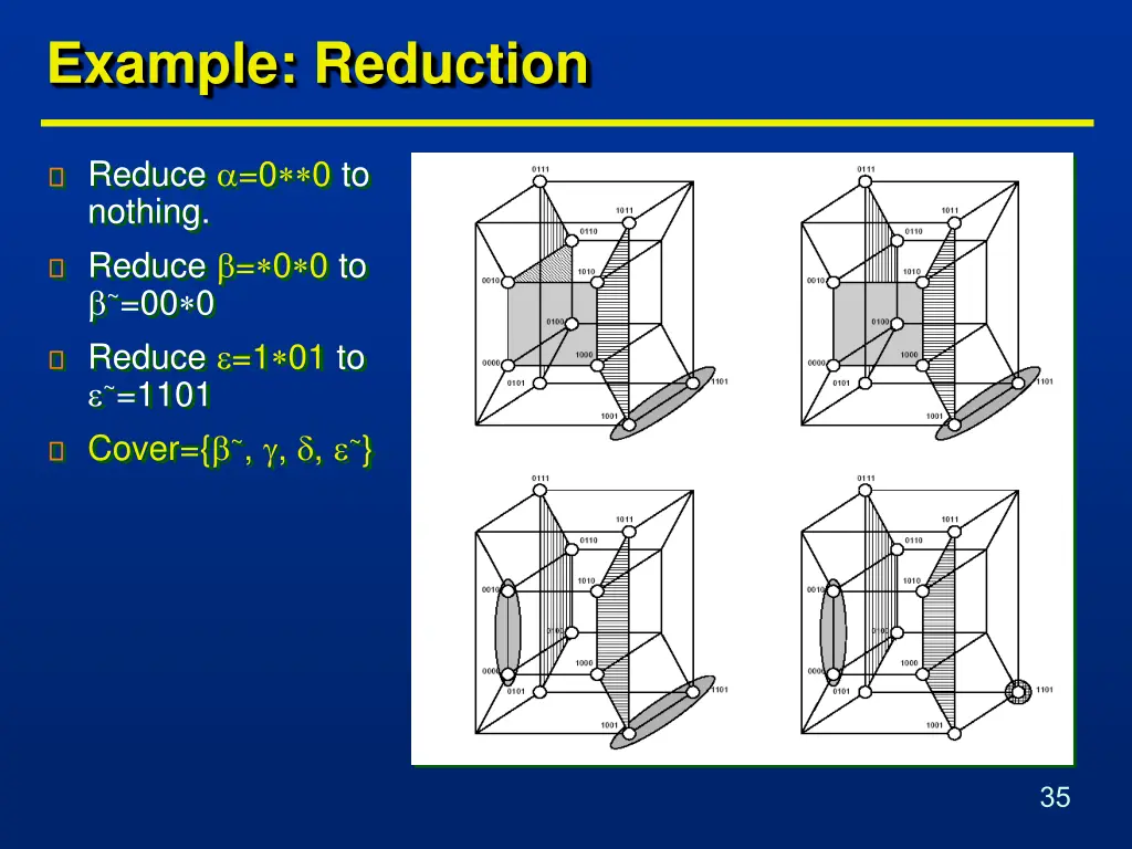example reduction