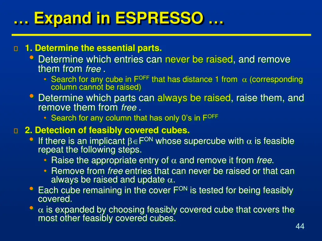 expand in espresso 1