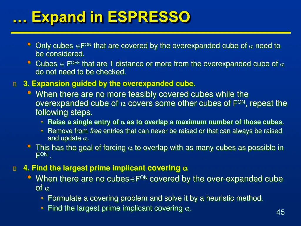 expand in espresso 2