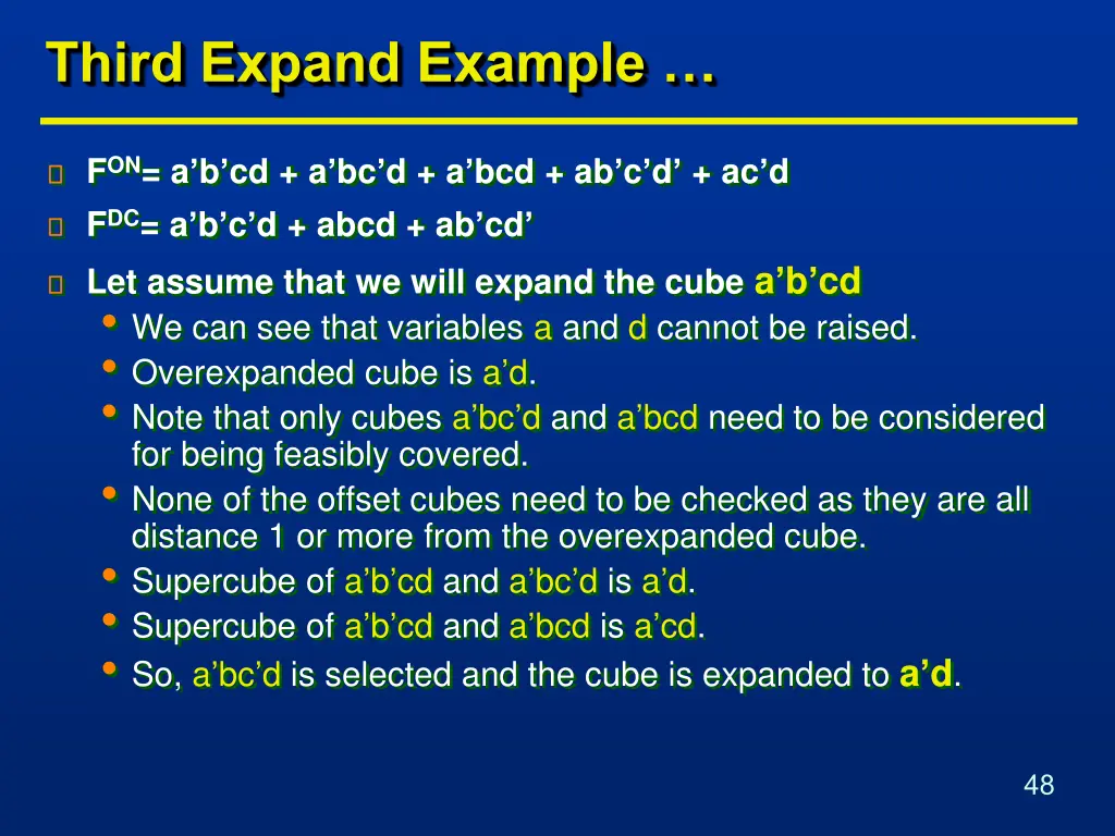 third expand example