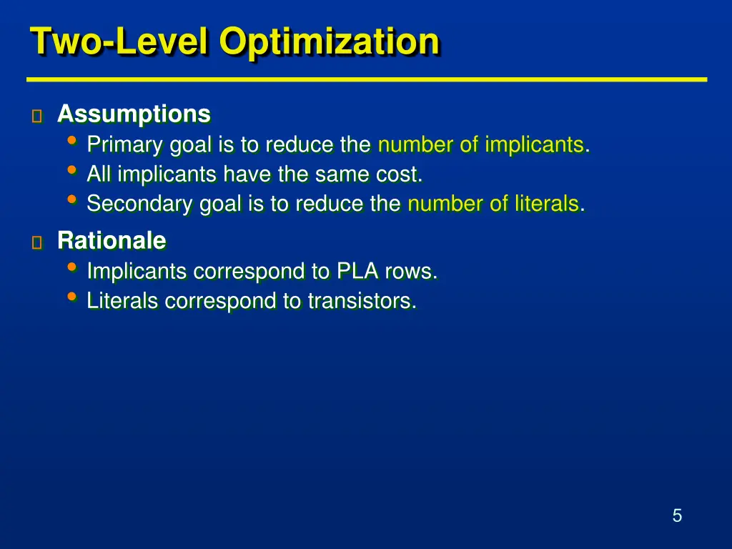two level optimization