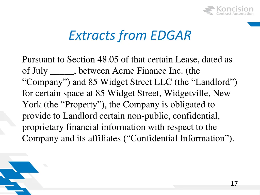 extracts from edgar 4