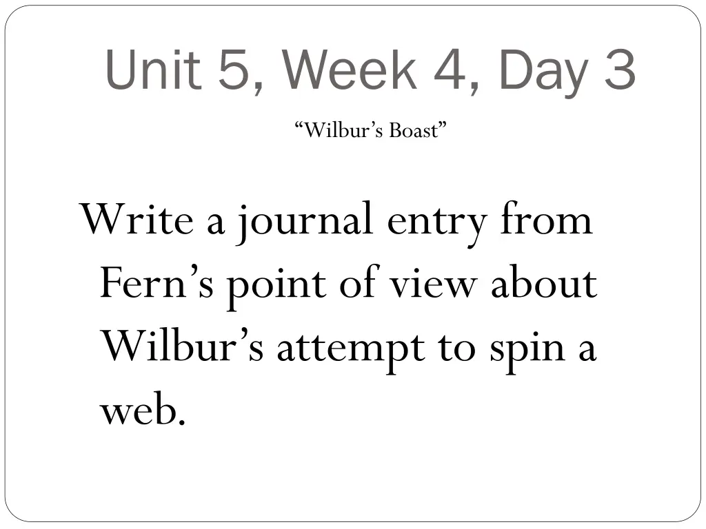 unit 5 week 4 day 3