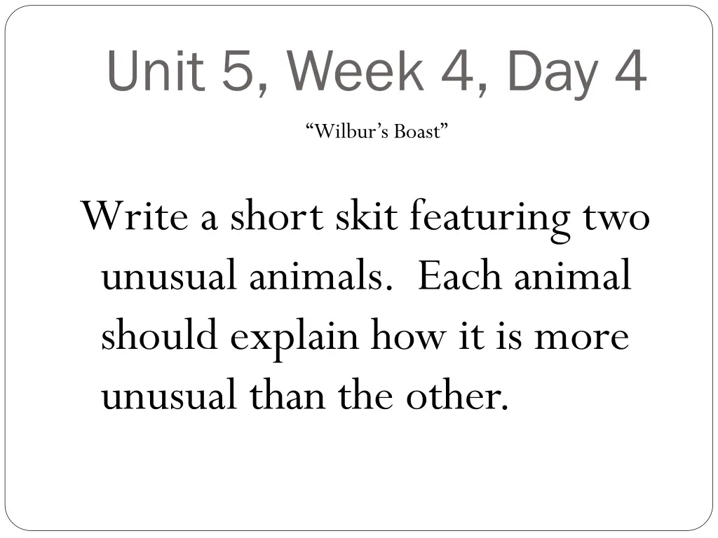 unit 5 week 4 day 4