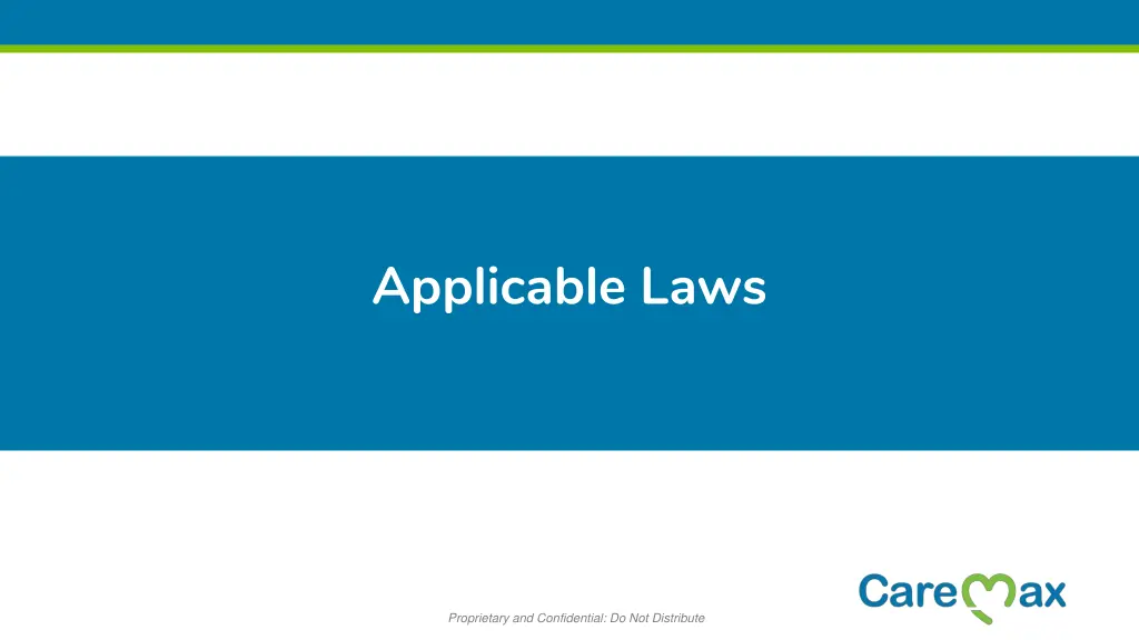 applicable laws