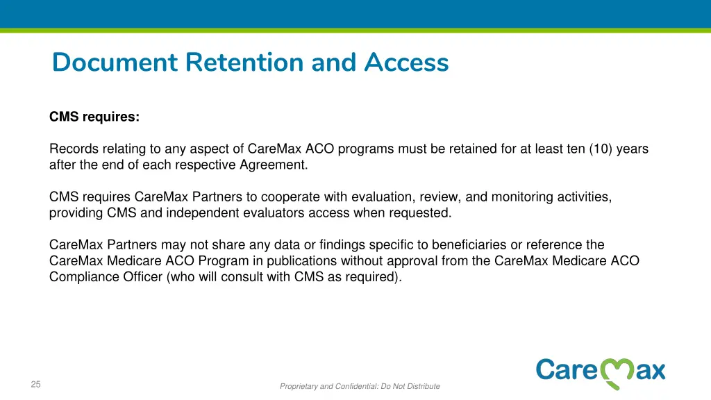 document retention and access