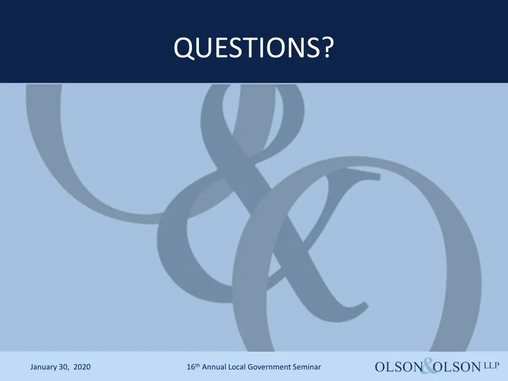 questions
