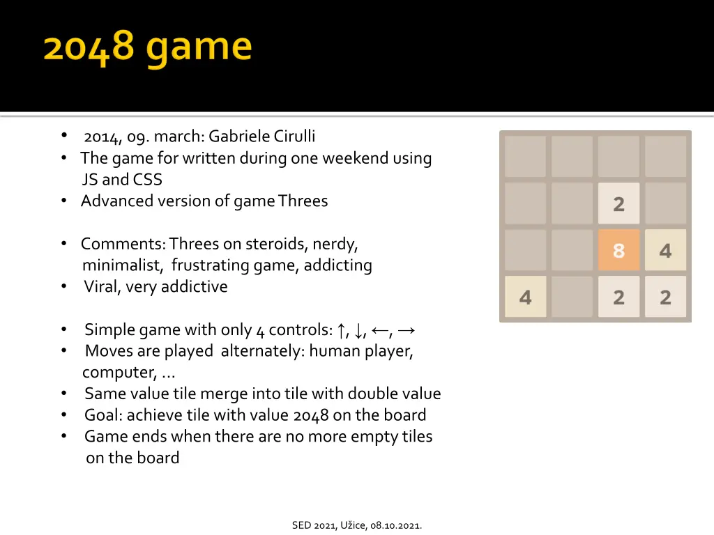 2014 09 march gabrielecirulli thegame