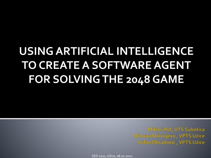 using artificial intelligence to create