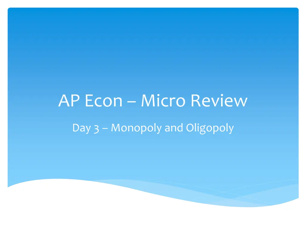 ap econ micro review 2