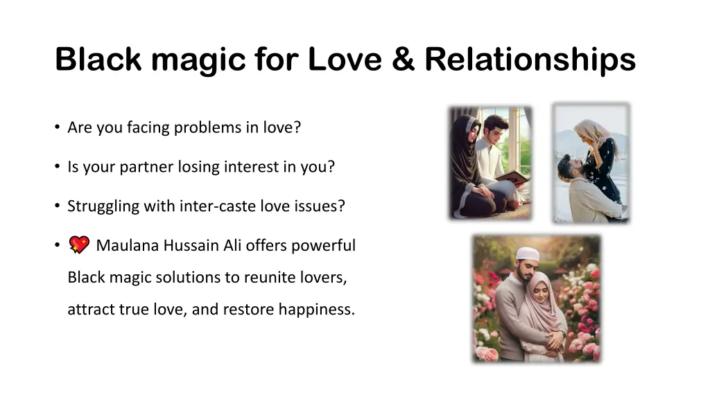 black magic for love relationships