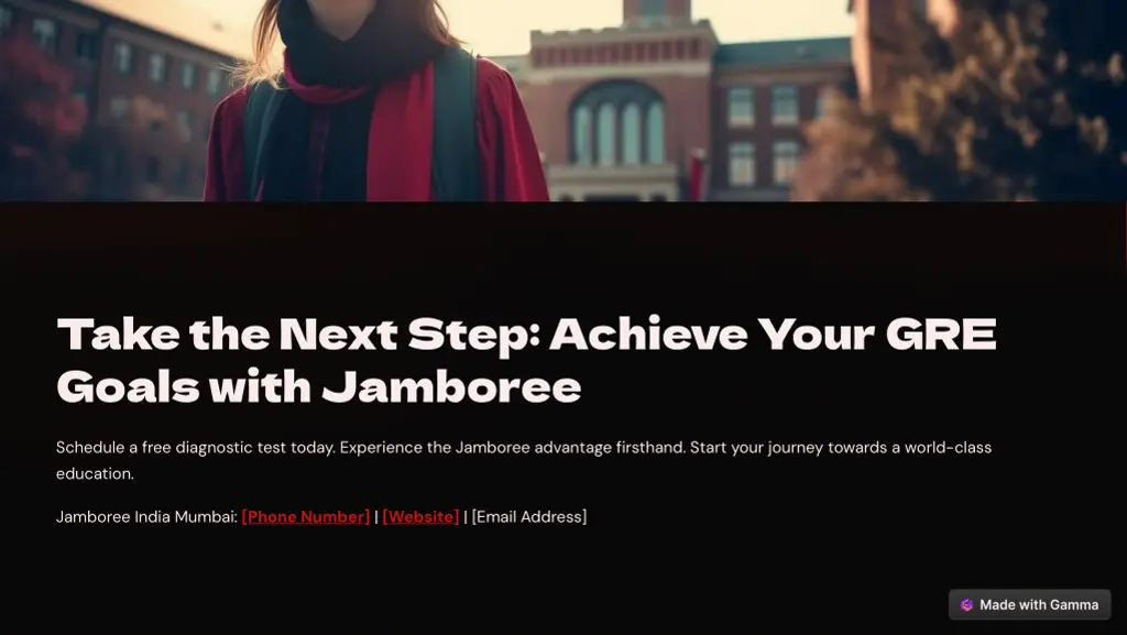 take the next step achieve your gre goals with