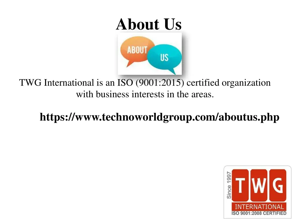 about us