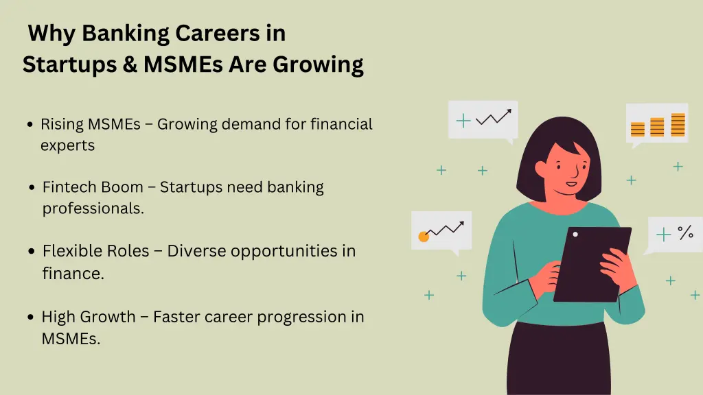 why banking careers in startups msmes are growing