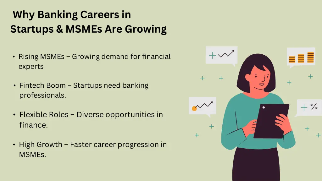 why banking careers in startups msmes are growing