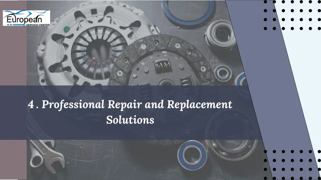 4 professional repair and replacement solutions