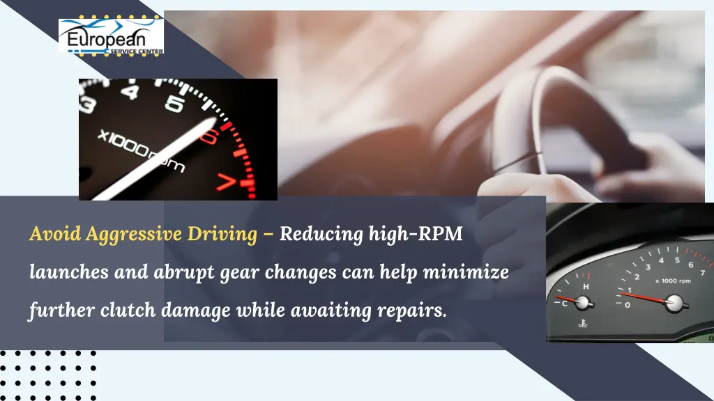 avoid aggressive driving reducing high rpm