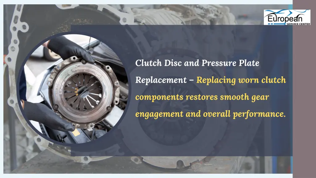 clutch disc and pressure plate