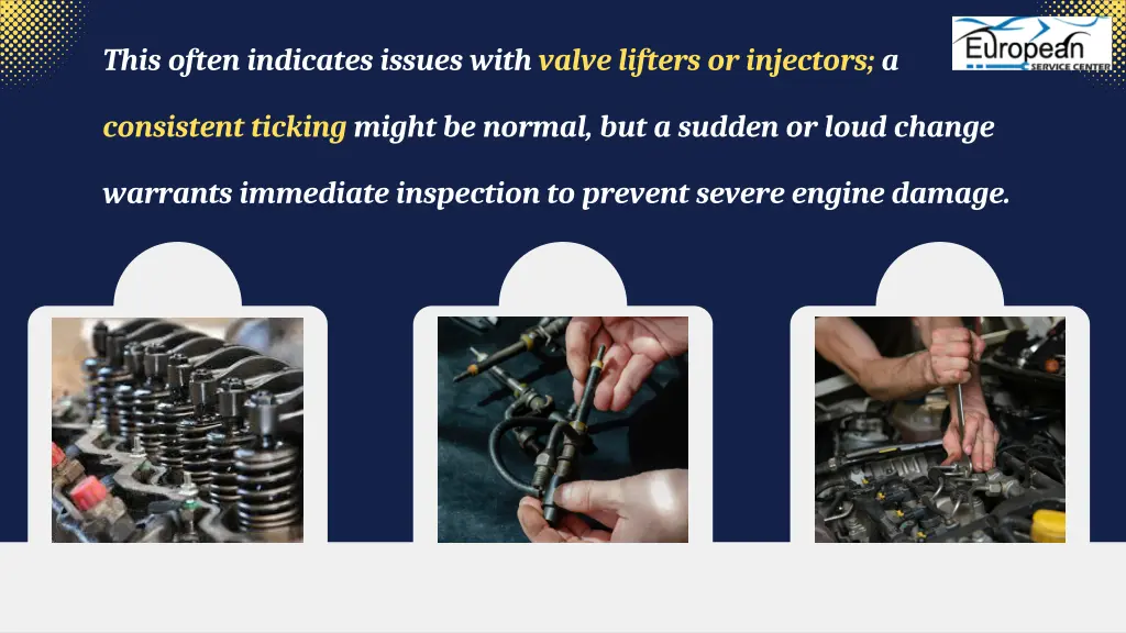 this often indicates issues with valve lifters