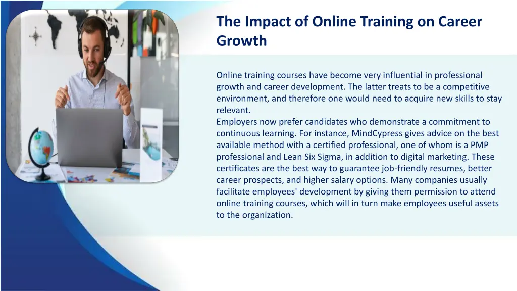 the impact of online training on career growth