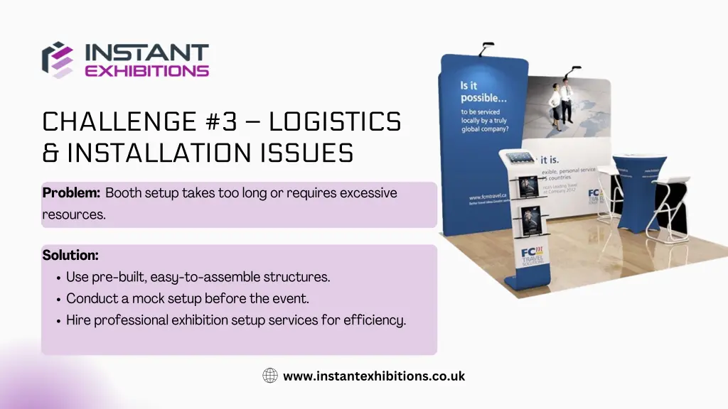 challenge 3 logistics installation issues