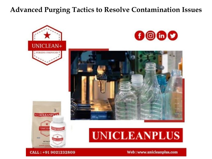 advanced purging tactics to resolve contamination