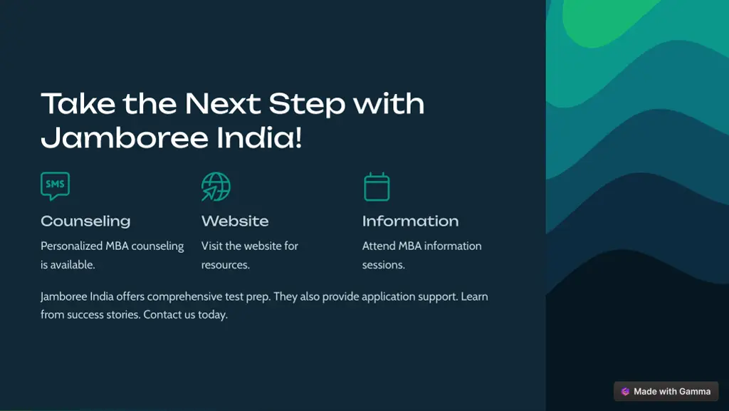 take the next step with jamboree india