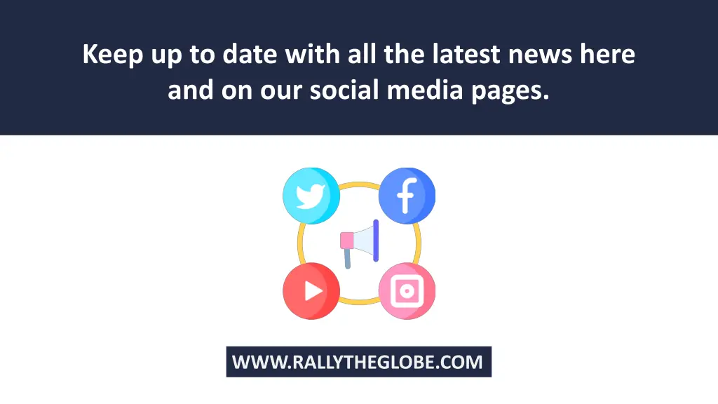 keep up to date with all the latest news here
