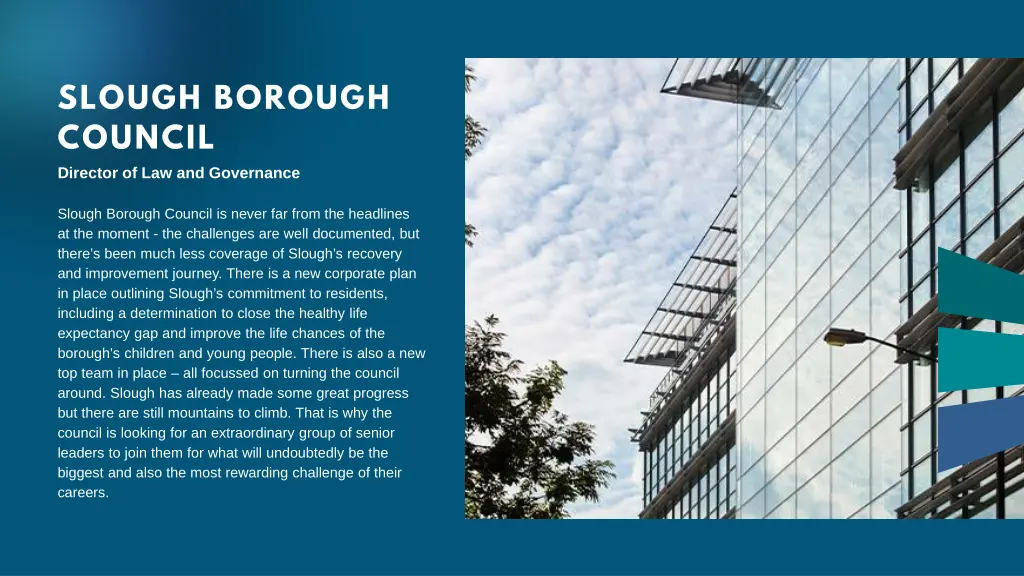 slough borough council director