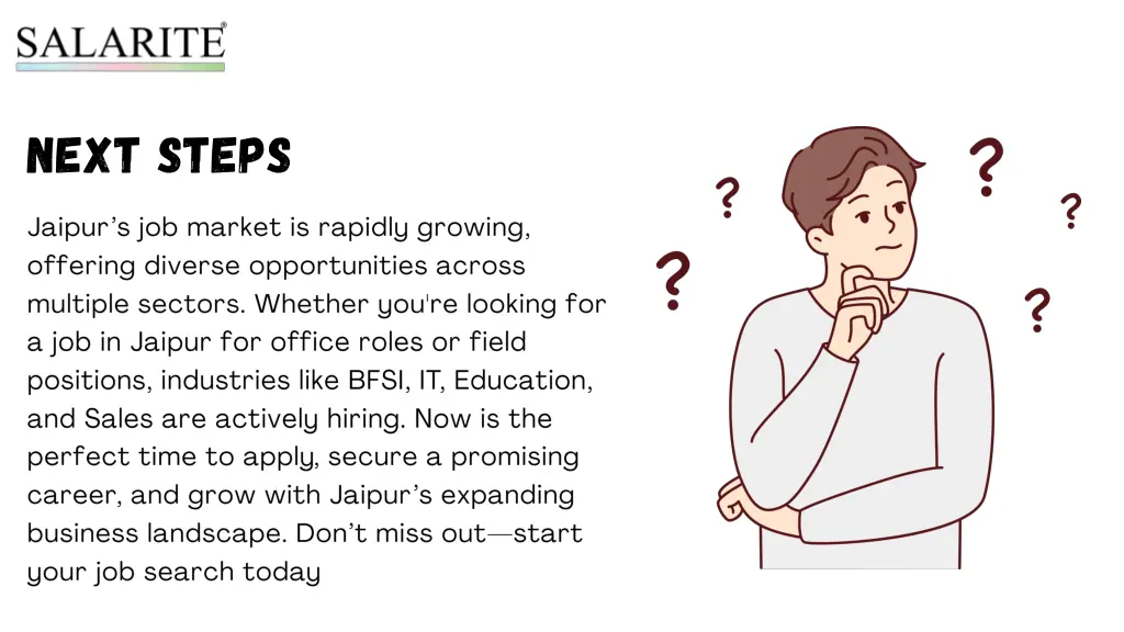 next steps