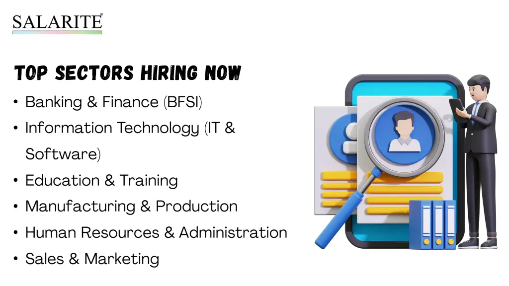 top sectors hiring now